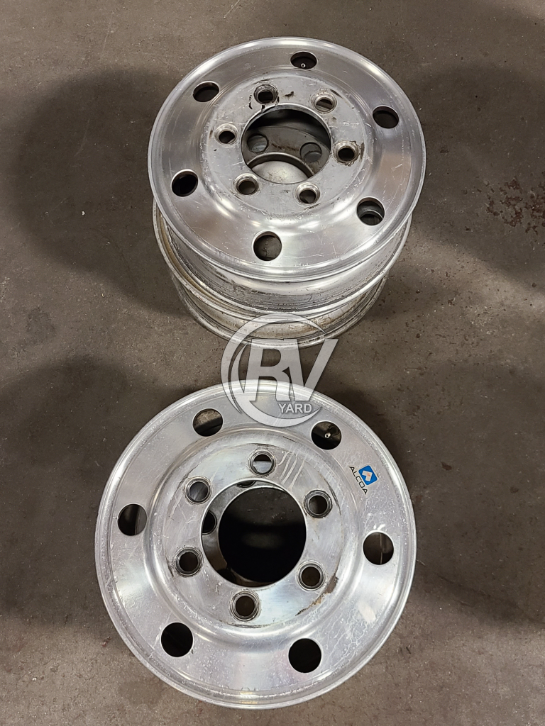 Used Alcoa 19.5 6 Lug Budd Wheel John Deere/Oshkosh/Ford/Dodge Set (Very Rare) Rims