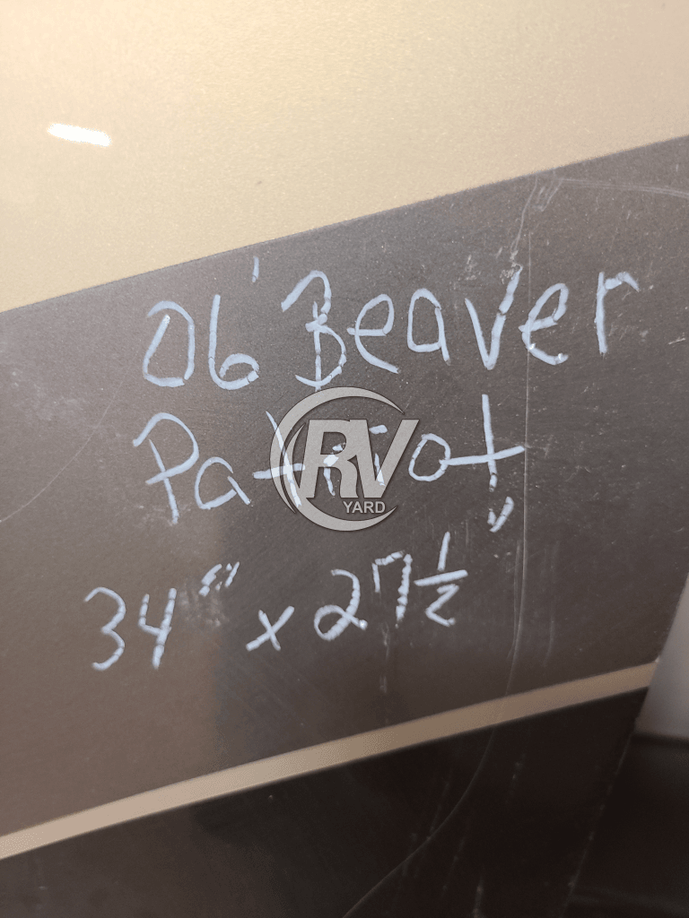 2006 Beaver Patriot Compartment Door 34 X 27 1/2 Compartment Doors