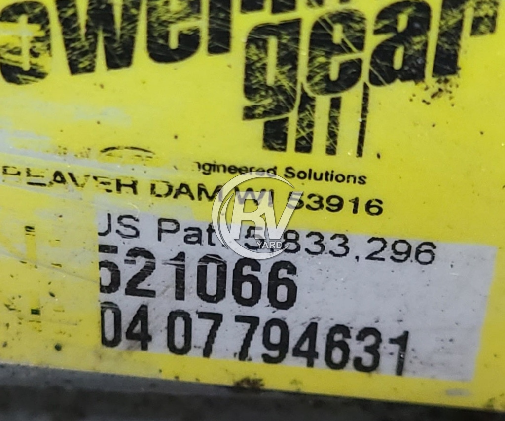 Used Power Gear Slide Out Motor 521066
