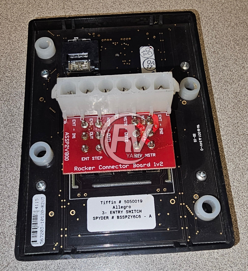 Tiffin Allegro Entry Switch 5050019