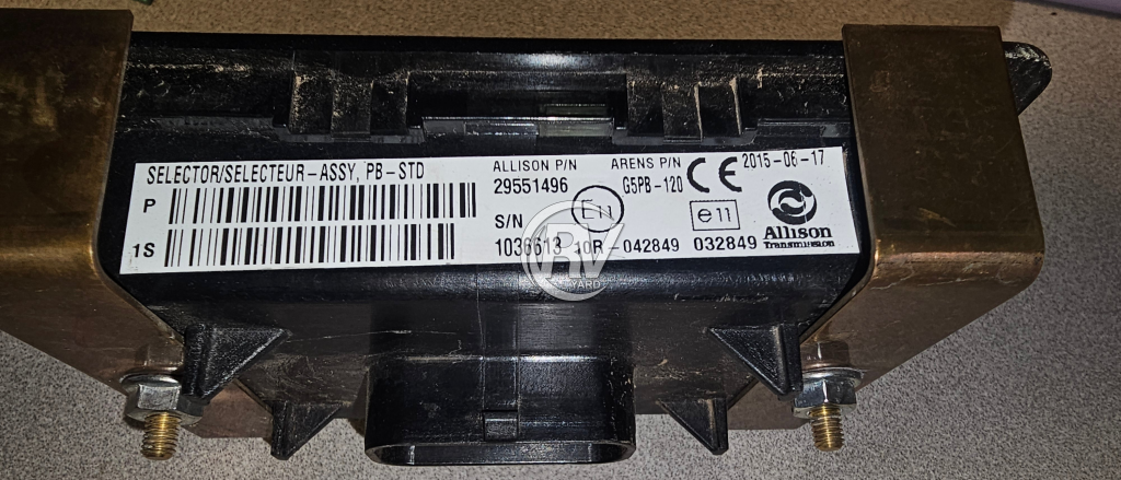 Allison Push Button Shifter 29551496