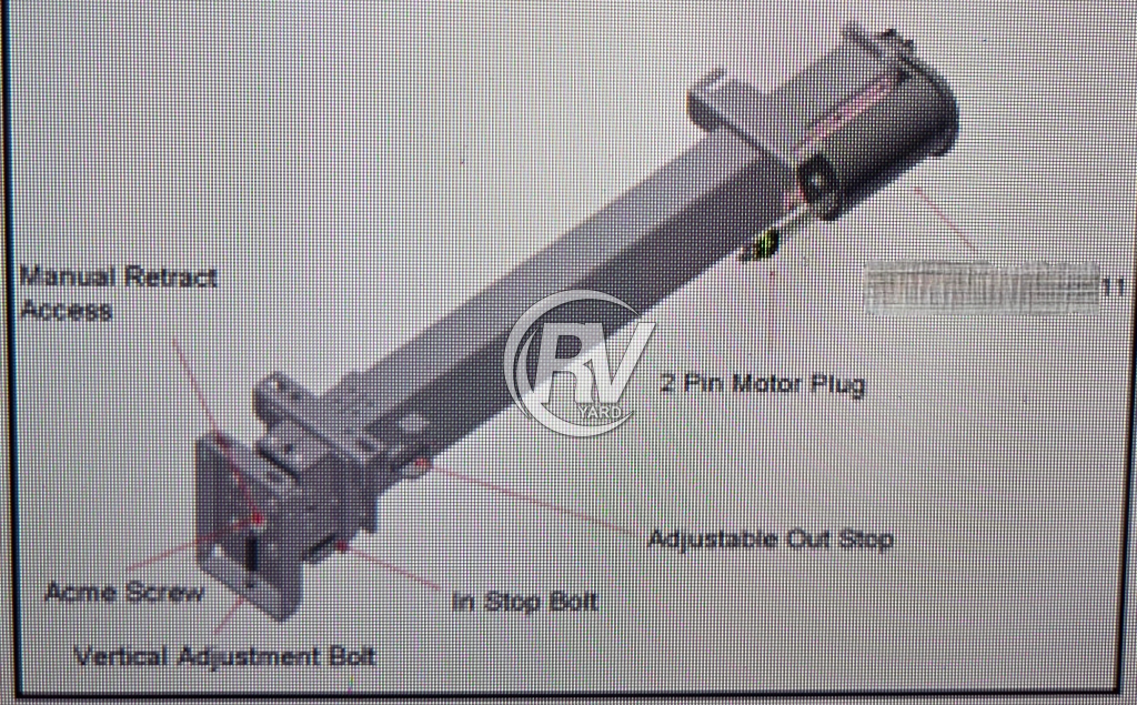 Kwikee Slide Out Rail 9010000161
