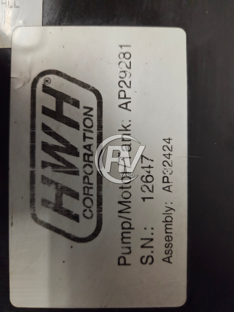 Used HWH Leveling Pump P/N 29281