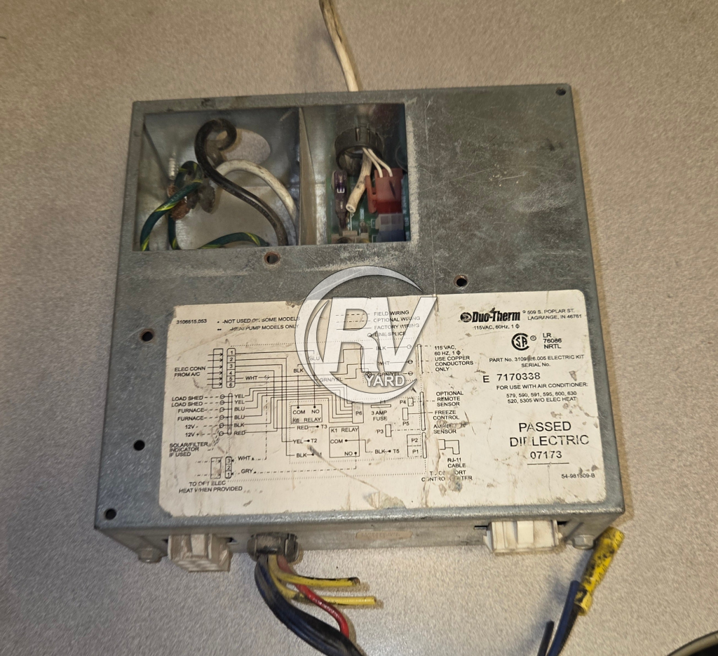 Used Dometic Duo-Therm Control P/N 3109226.005