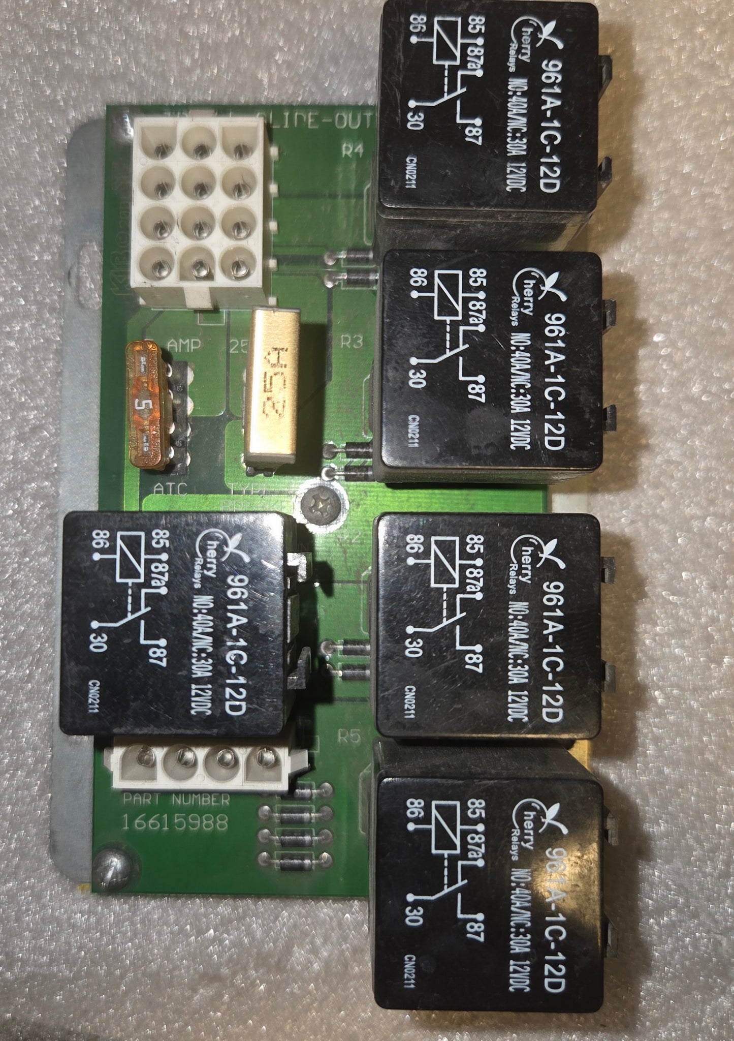 Triple Slide Out Controller P/N 16615988