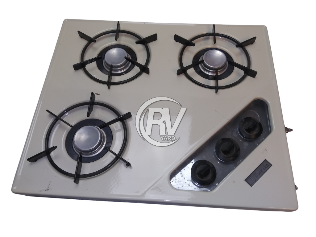 Lp 3-Burner Drop In Stove By Trav’ler Appliances