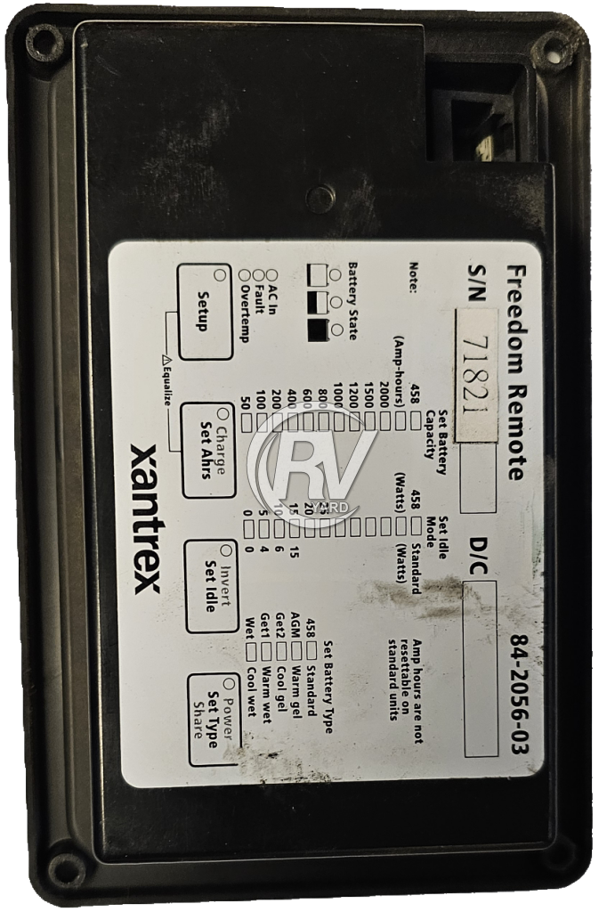 Used Xantrex Controller 84 - 2056 - 03
