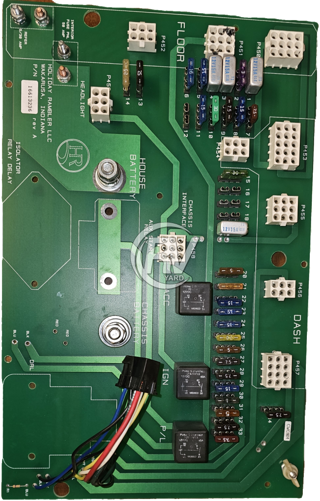 Used Monaco/Holiday Battery Control Board 16613236