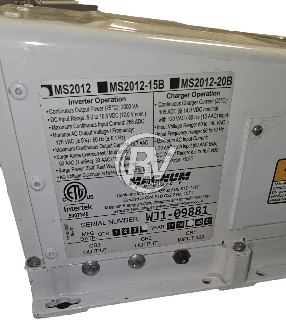 Used Magnasine Magnum MS2012 Inverter