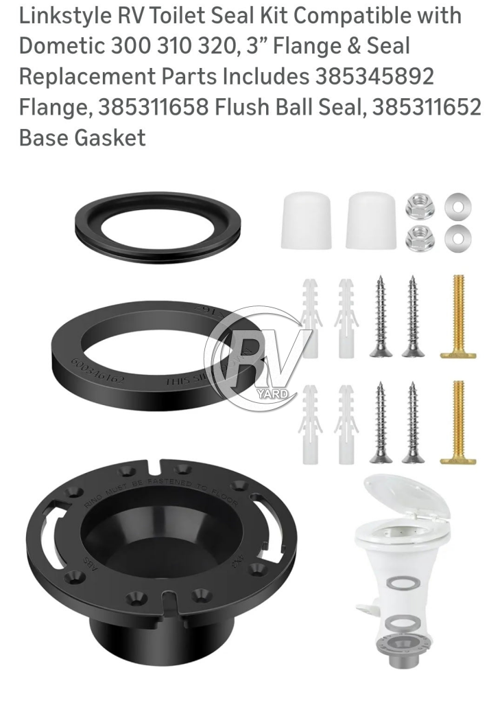New Rv Toilet Seal Kit