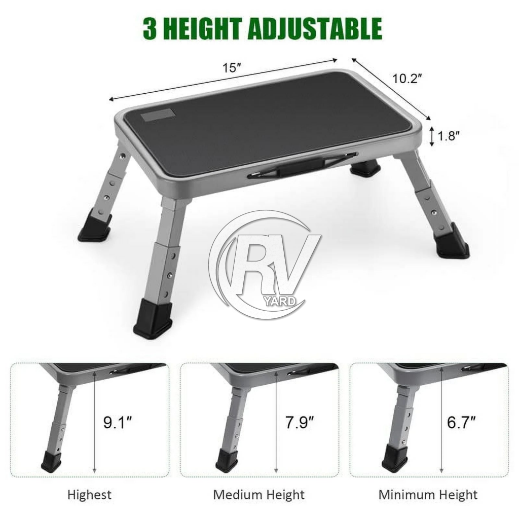 New Adjustive Folding Step Stool