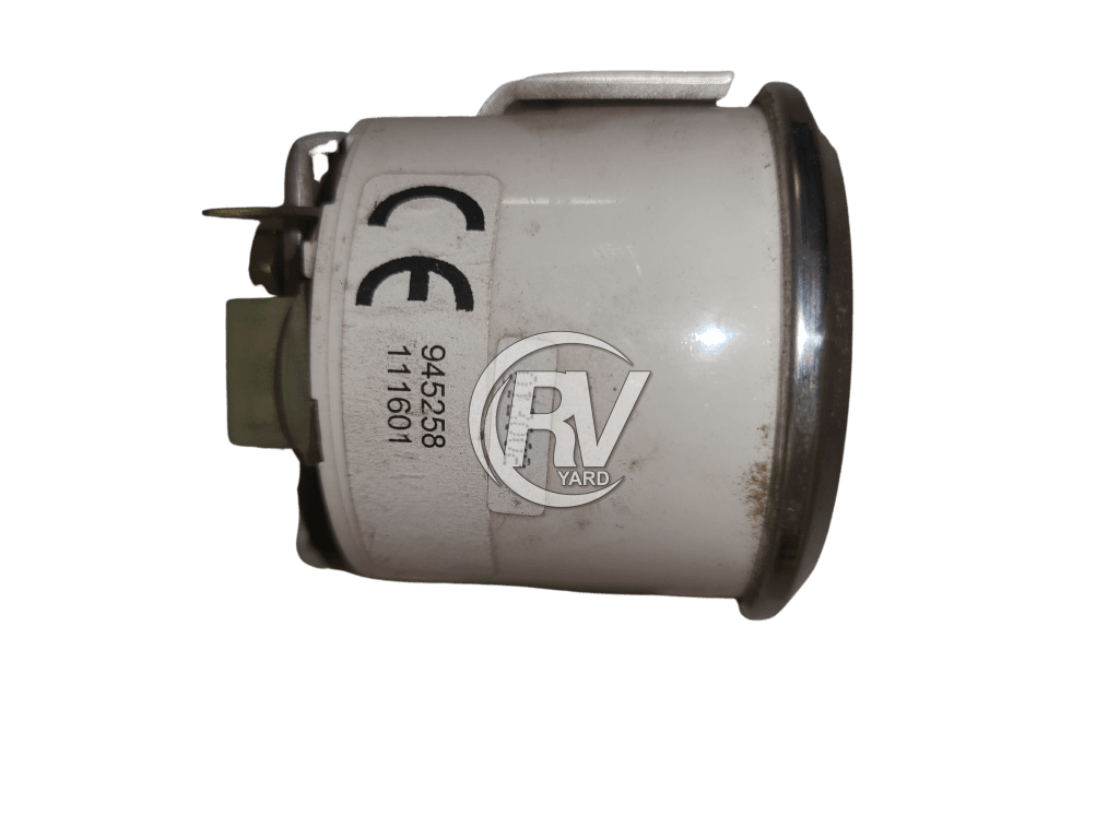 Black And Silver Dc Voltage Gauge #945258 Rv Gauge