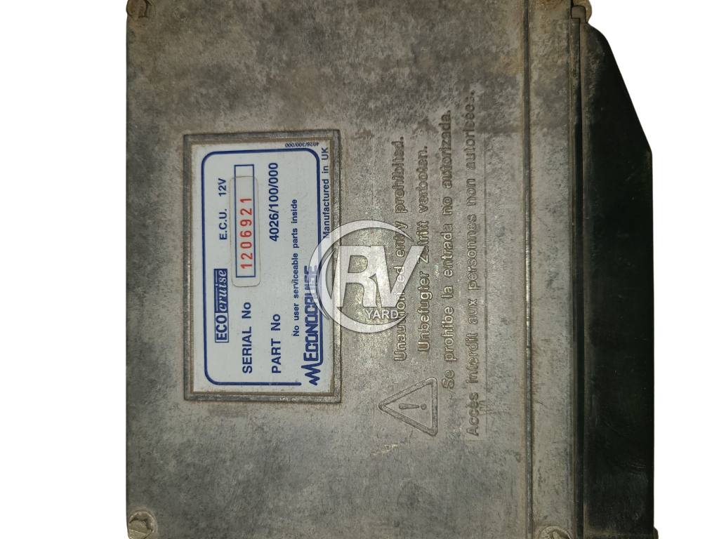 Eco Cruise Ecu 4026/100/000 Electrical