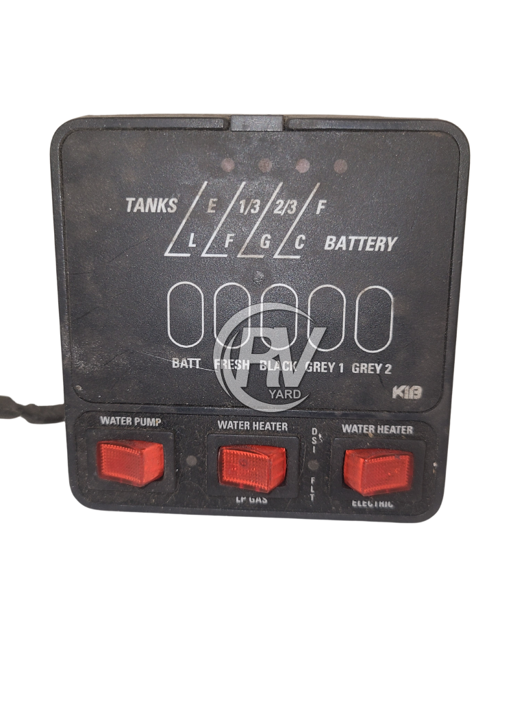 Kib Square Black Systems Monitor #1093T Water Tank Accessories