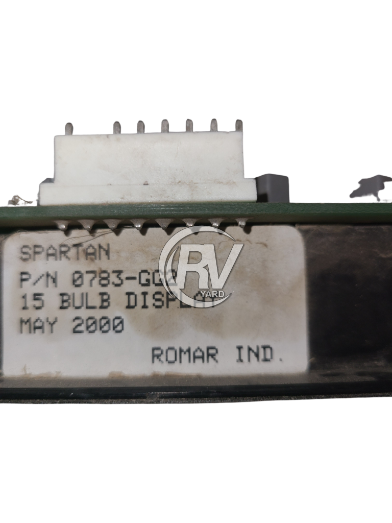 Spartan 15 Bulb Display #0783-Gg2 Electrical