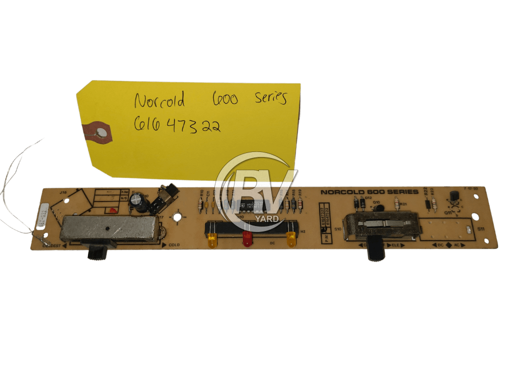 Norcold Eyebrow Board Part #61647322 for 600 series
