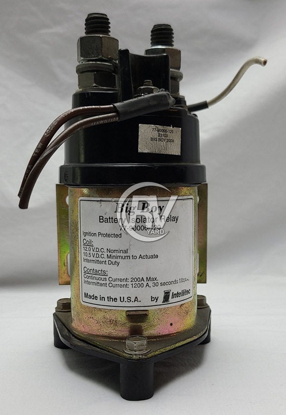 Intellitec Big Boy Battery Isolater Electrical