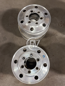 Used Alcoa 19.5 6 Lug Budd Wheel John Deere/Oshkosh/Ford/Dodge Set (Very Rare) Rims