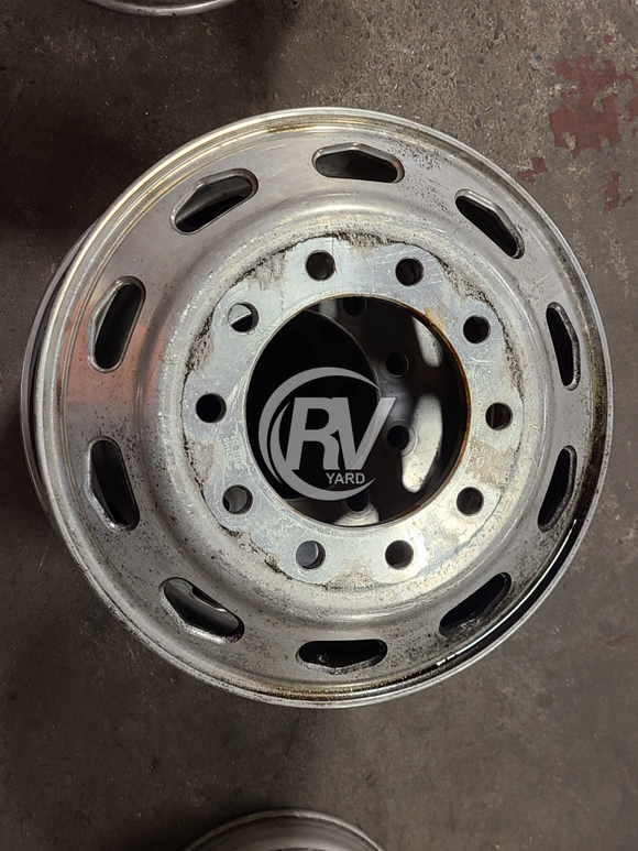 Used Accuride 22.5 10 Lug Hub Pilot Wheel Freightliner/Kenworth/Spartan Rims