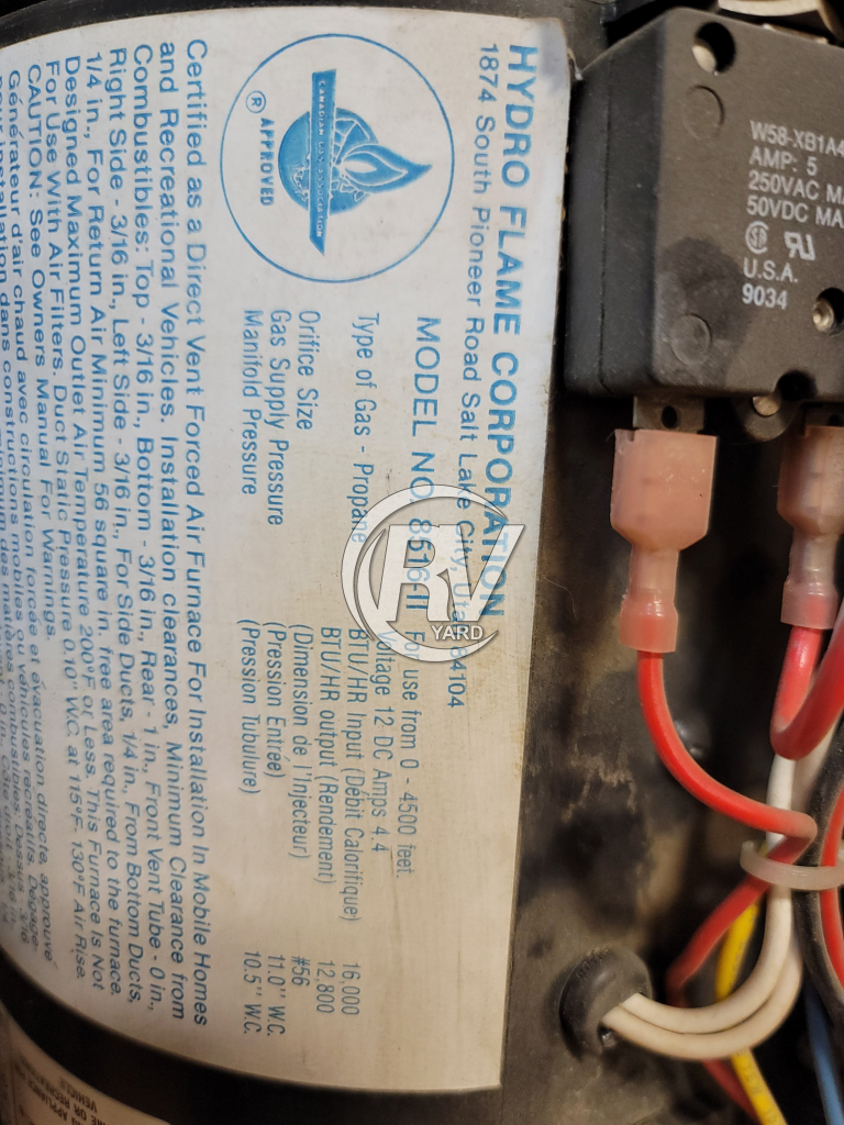 Atwood/Hydroflame 8516-Ii