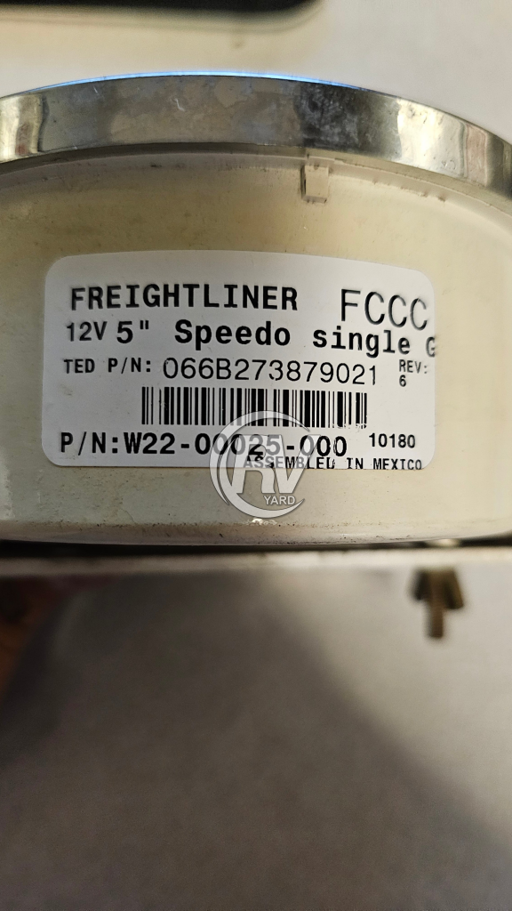 Used Freightliner Speedometer Gauge W22-00025-00 – RV Yard