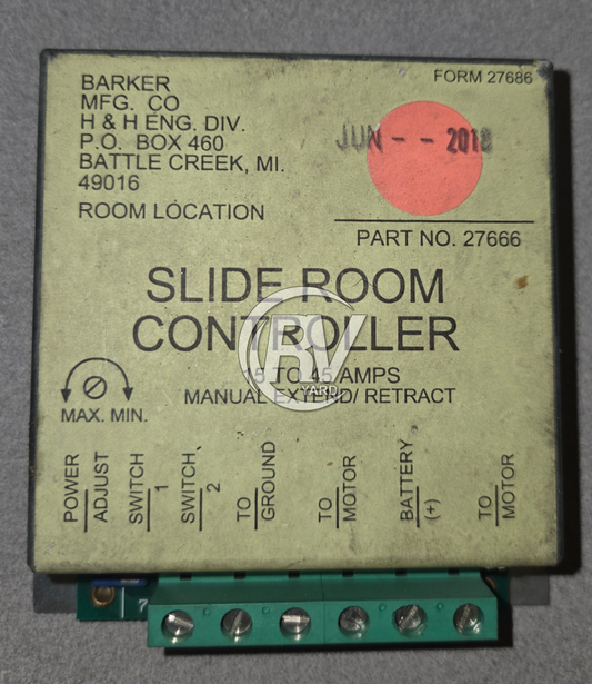 Slide Out Room Controller 27666