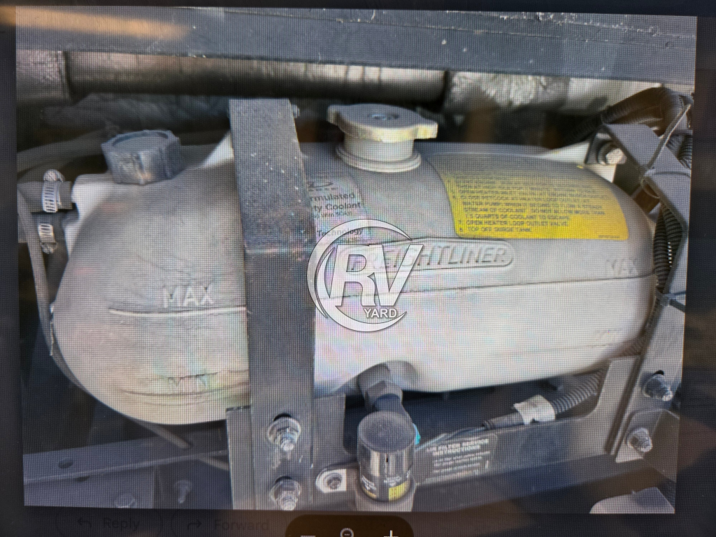 Freightliner Coolant Over Flow Tank Replacement.