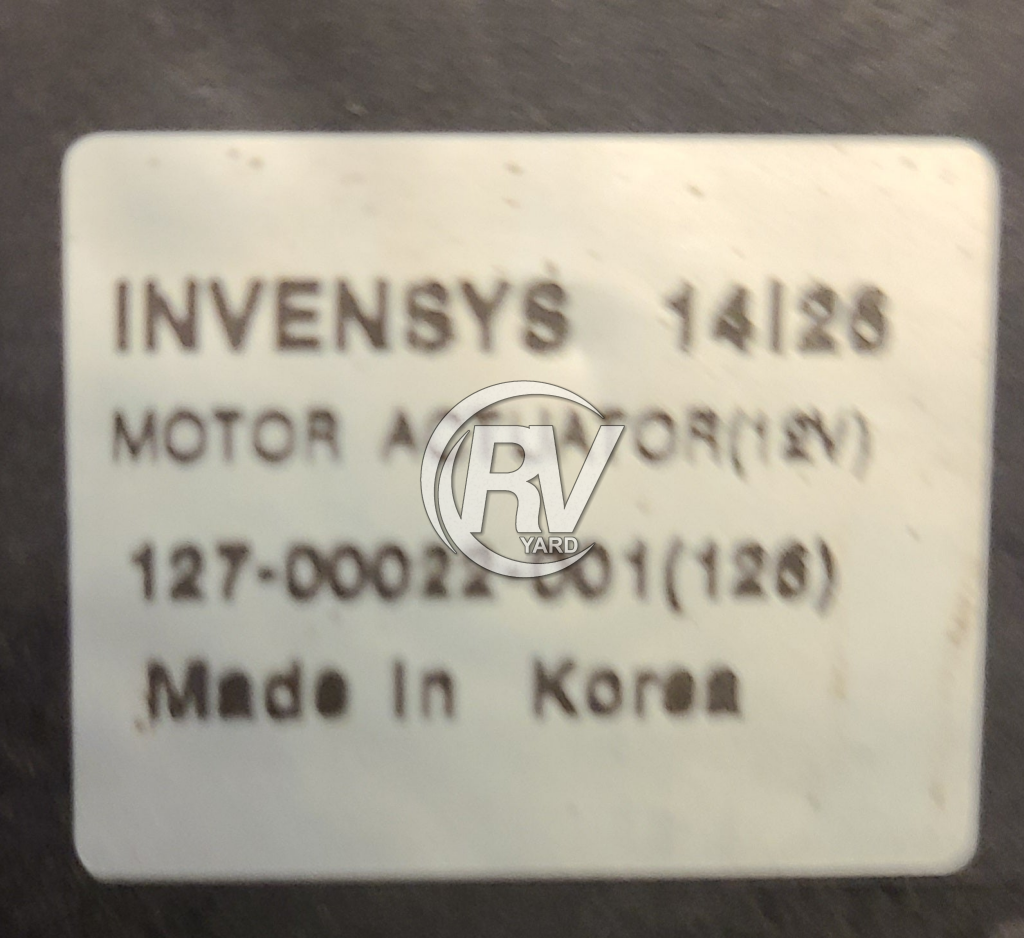 Motor Actuator P/N 127-00022-001