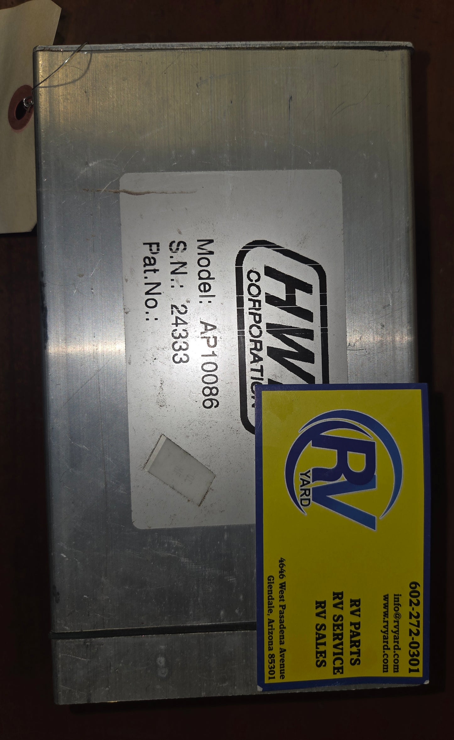 USED HWH 310 SERIES AP10086 CONTROL BOX