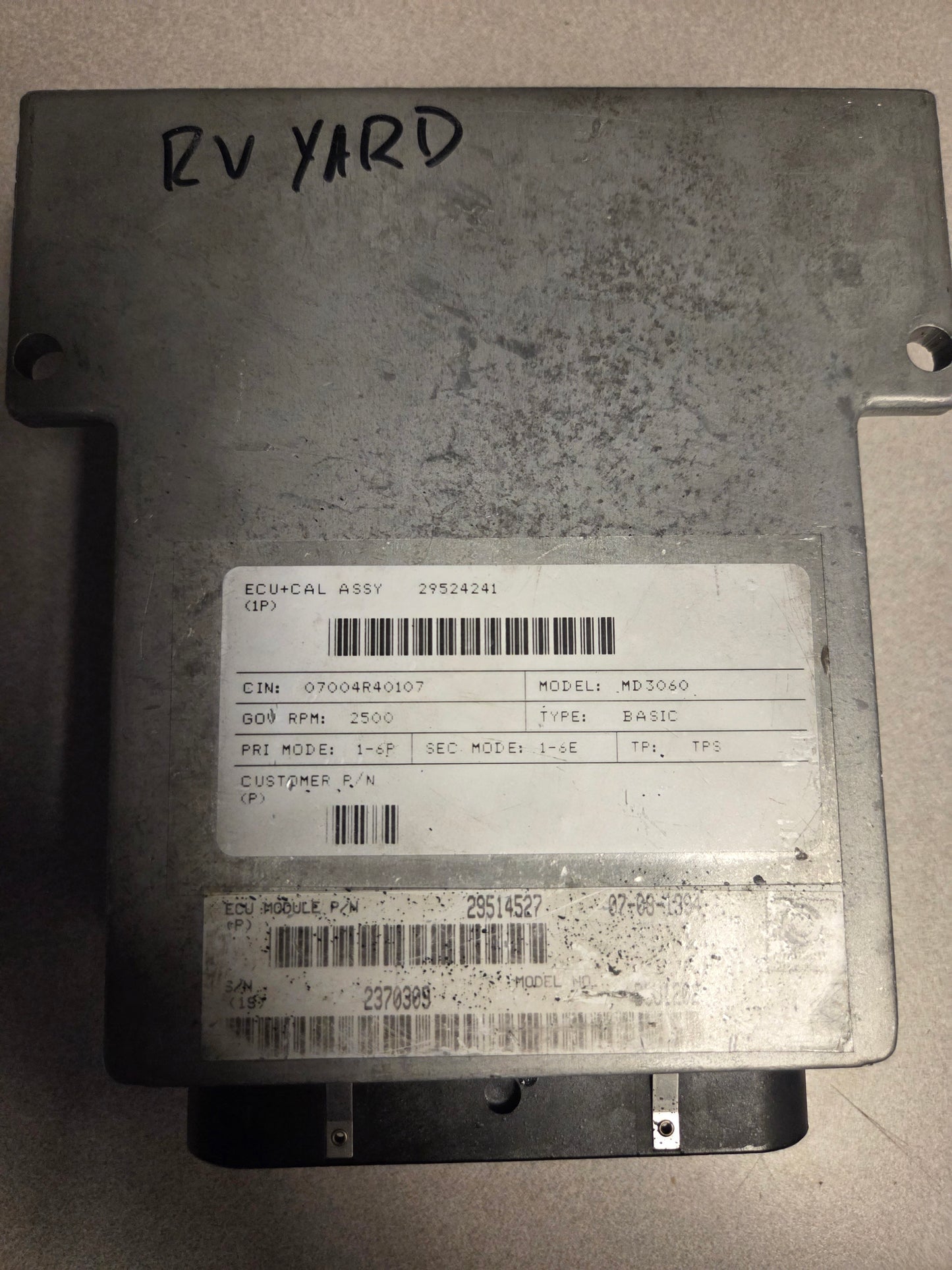Used/Tested  ECU/TCM  Allison Control Module 29524241