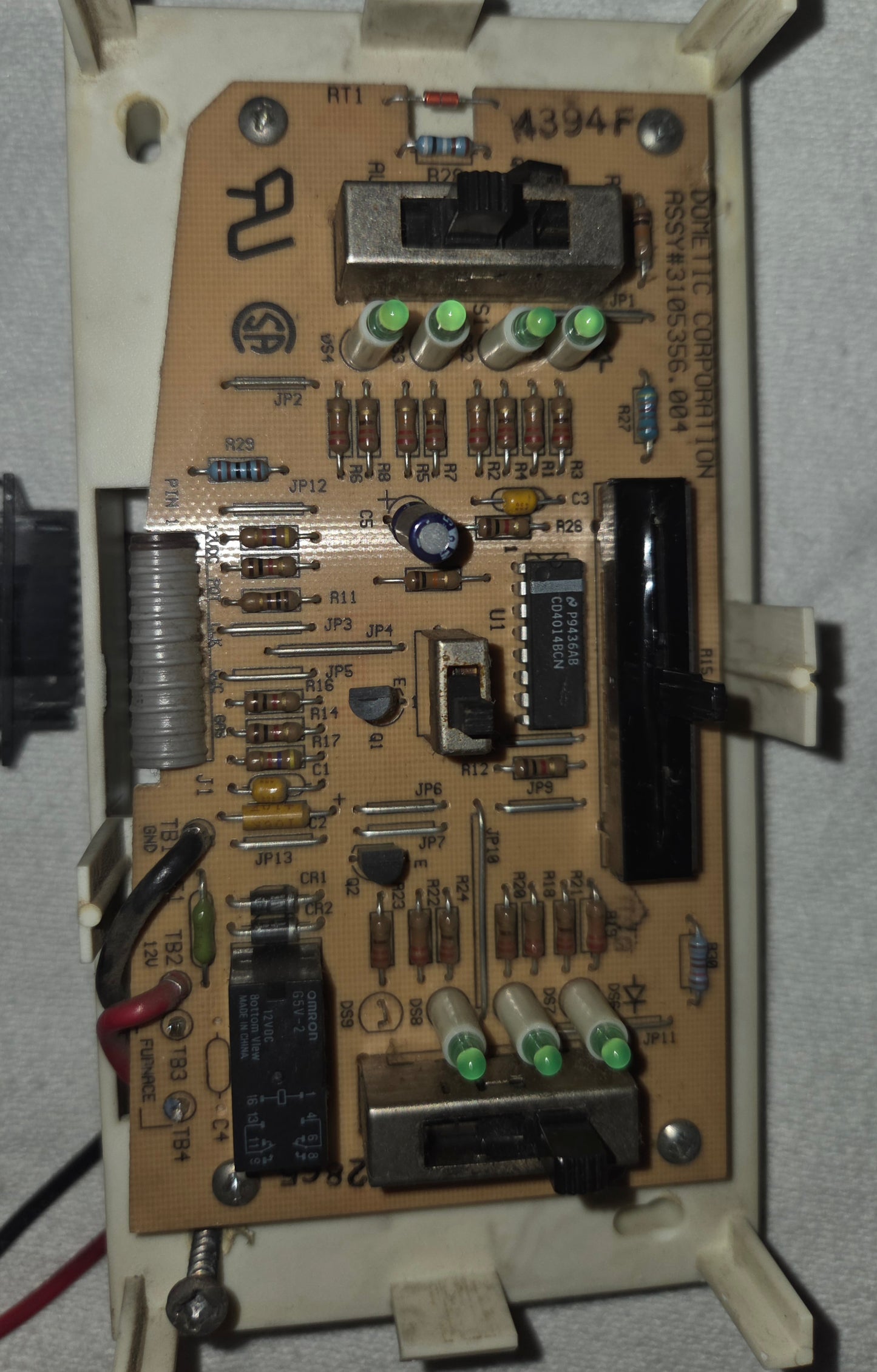 Used Duo Therm By Dometic Thermostat P/N 3105356.004