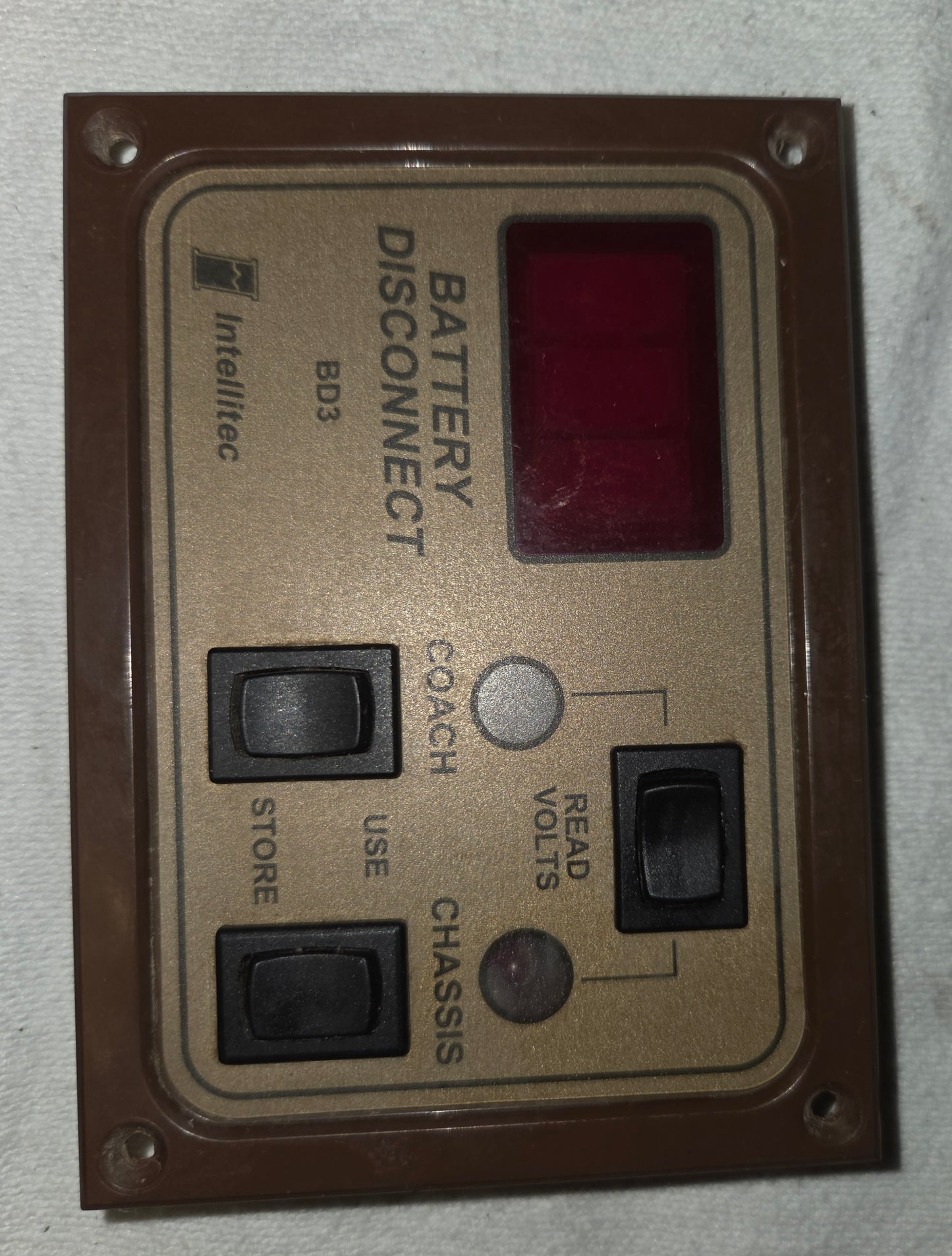 Used Intellitec Battery Disconnect BD3 01-00066-003