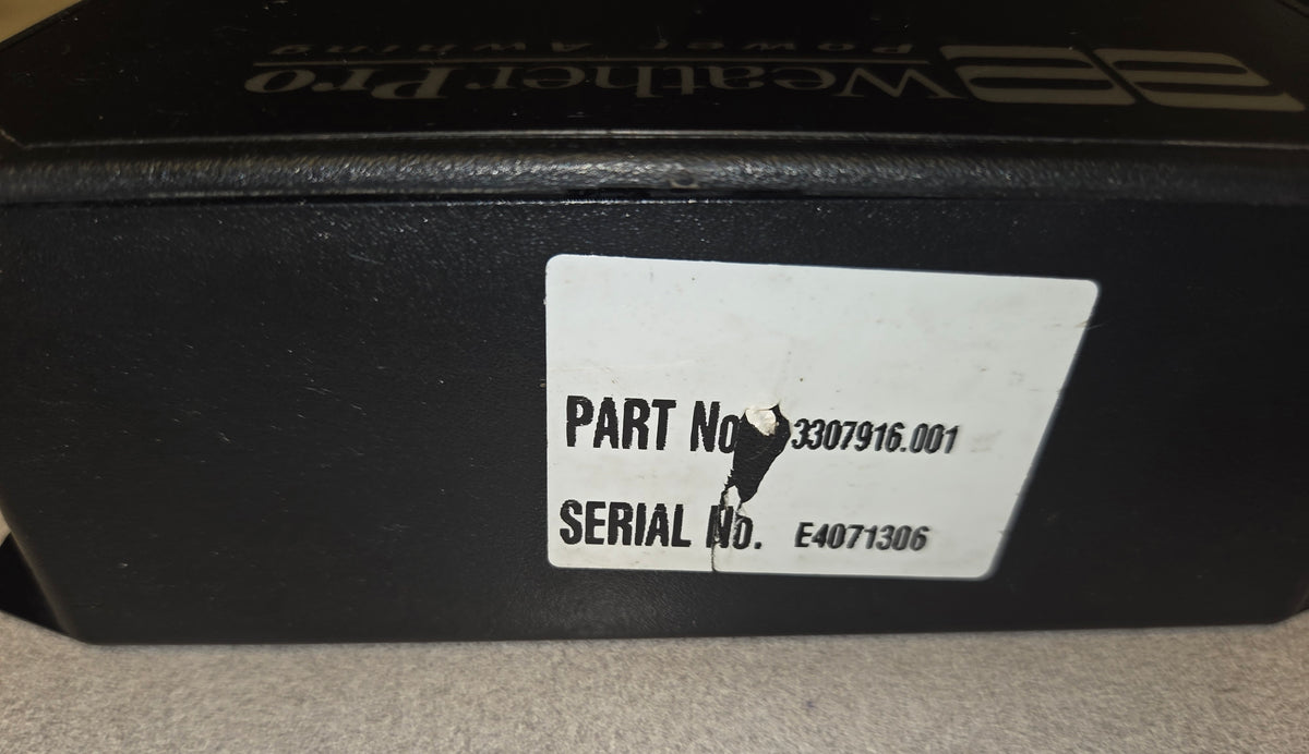 Dometic WeatherPro Power Awning Control P/N 3307916.001