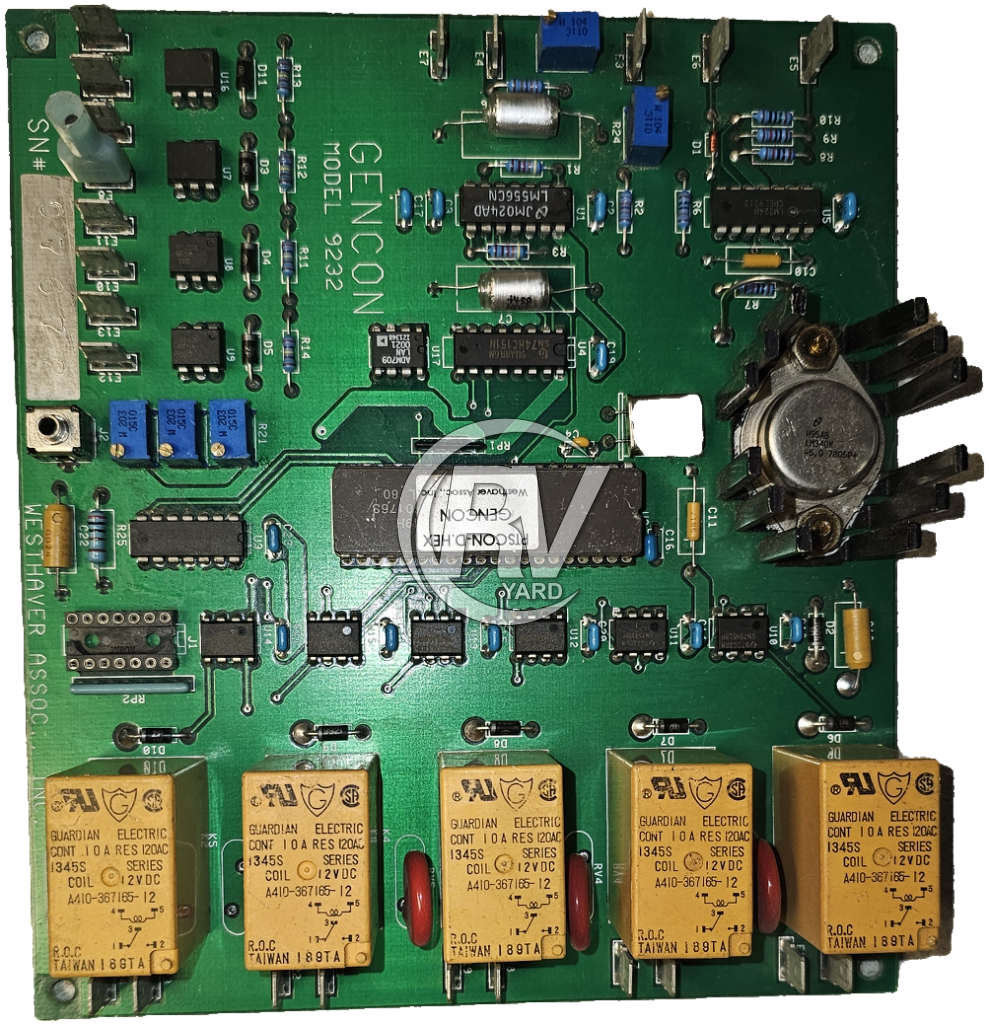 Used Generator Auto Start Gencon Model 9232 Board