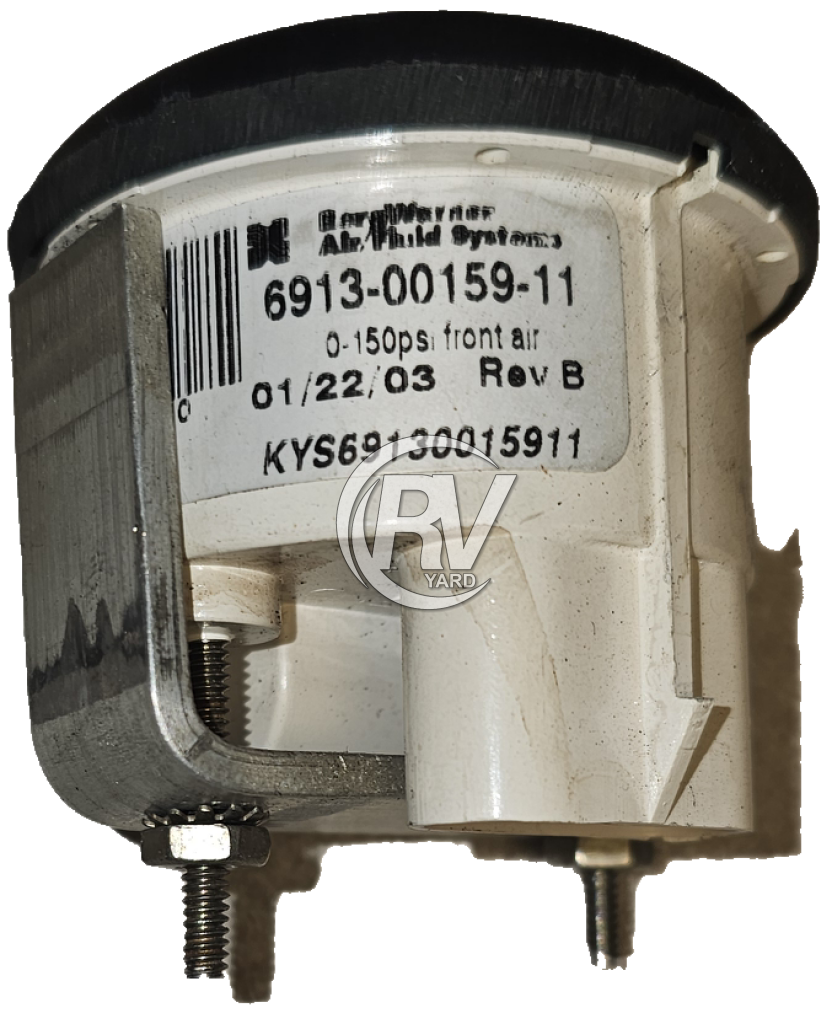 Used Freight Front Air Gauge 6913-00159-11 / w22-00008-001 – RV Yard