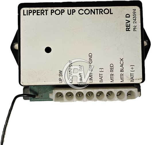 Used Lippert Pop Up Control 243594