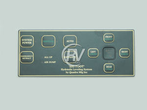 Big Foot Automatic Leveling System Control Panel