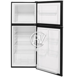 New Ge 9.8 Cu. Ft. 12V Top-Freezer Refrig - Black Right Refrigerators