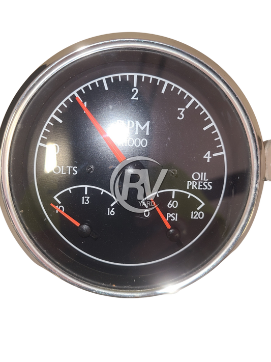 Rv Rpm/Ec Voltage/Oil Pressure Gauge #946486 Gauge
