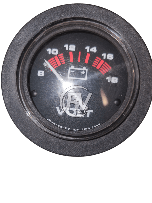 Teleflex Dc Voltage Gauge #Na Rv Gauge