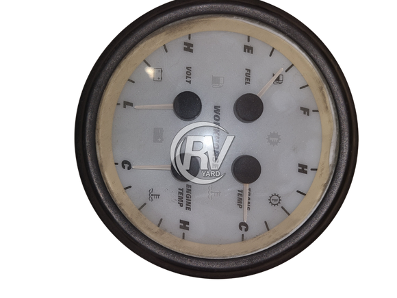 Workhorse 4 In 1 Dash Gauge #W0358903 Rv Gauge