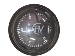 Black Generator Rpm Gauge Part #Na Rv Gauge