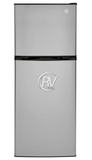 New Ge 9.8 Cu. Ft. 12V Top-Freezer Refrig - Stainless Steel Right Refrigerators
