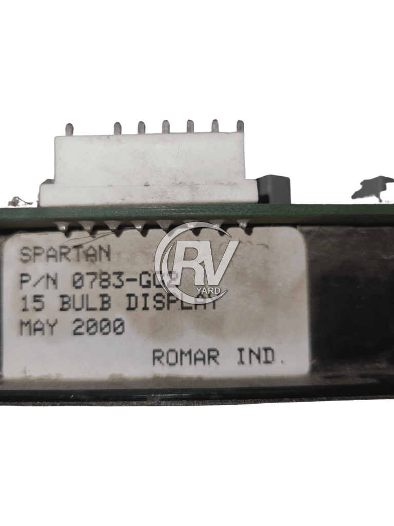 Spartan 15 Bulb Display #0783-Gg2 Electrical