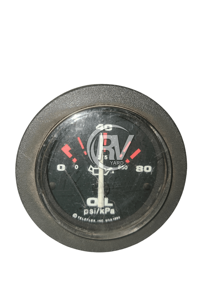 Teleflex Oil Pressure Gauge 1994 #Na Rv Gauge
