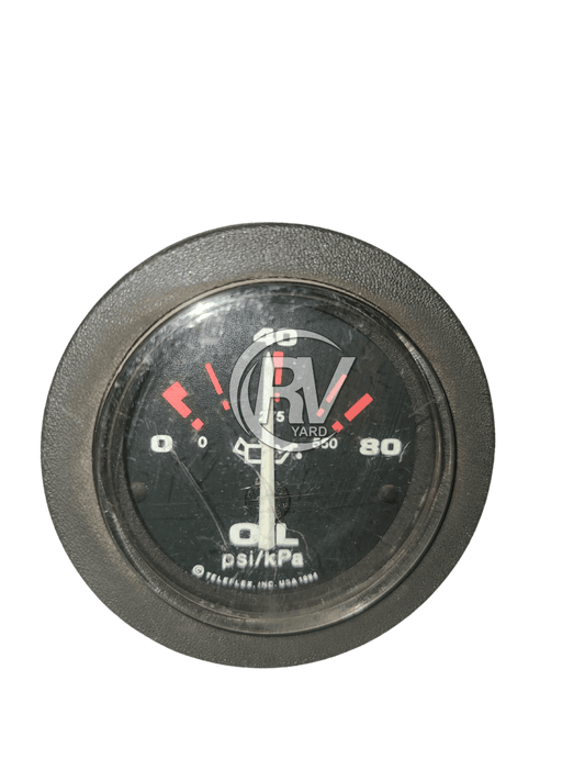 Teleflex Oil Pressure Gauge 1994 #Na Rv Gauge
