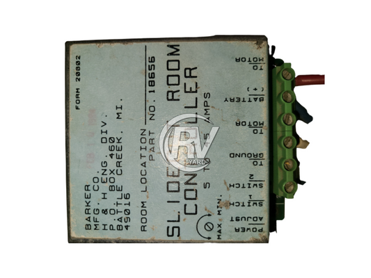 Barker Slideout Room Controller 18656 Electrical