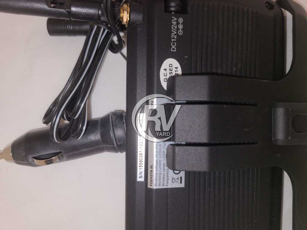 Furrion Fod43Ta-Bl Wireless 12V Backup Camera Monitor